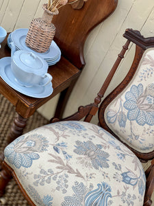 Colefax & Fowler Casmir Antique Occasional Chair