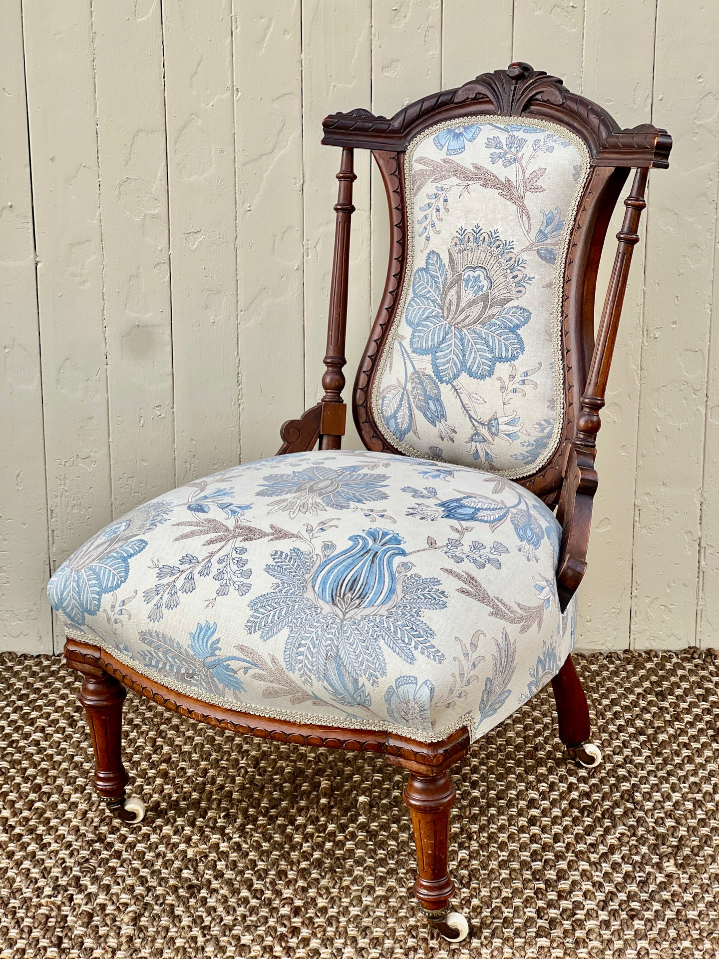 Colefax & Fowler Casmir Antique Occasional Chair