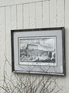 Antique Italian Etching