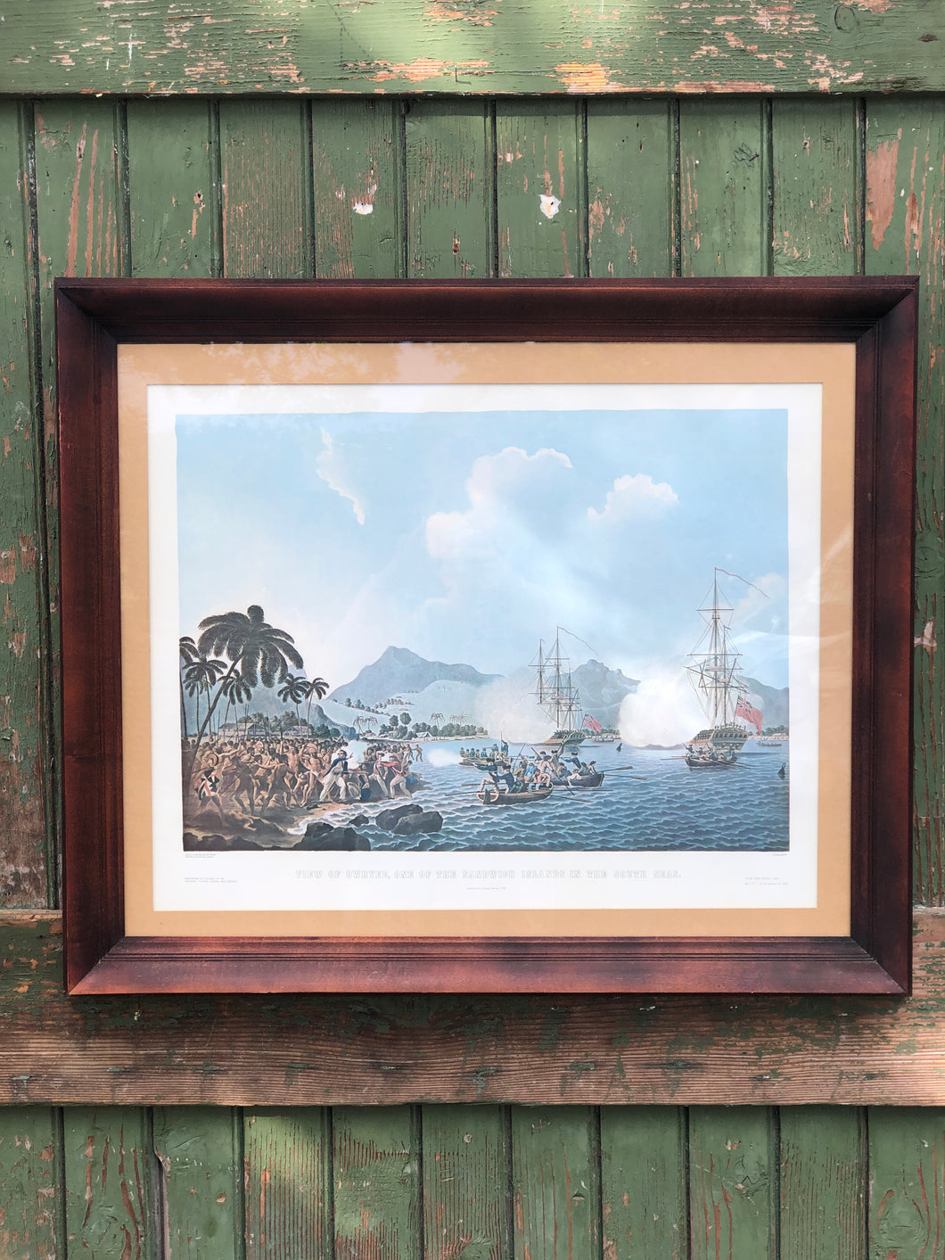 Alexander Turnbull Library NZ Colonial Framed Print (numbered)