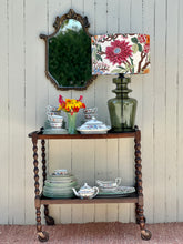 Load image into Gallery viewer, Vintage Bobbin Two Tier Tea Trolley
