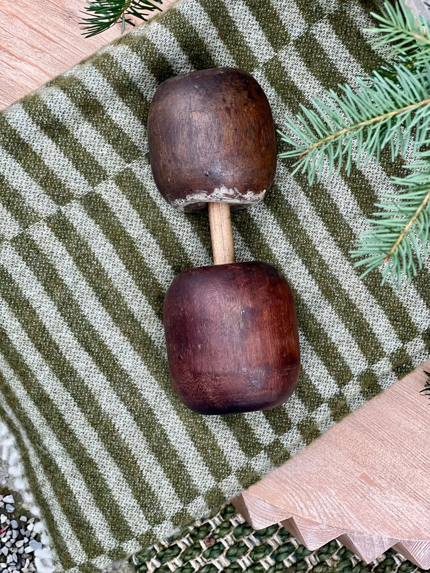 Vintage Wooden Gutter Mould