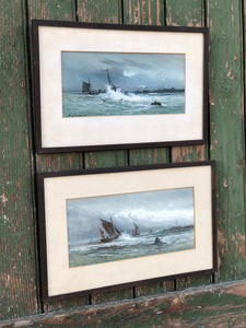 Pair Of Nautical Sailing Prints