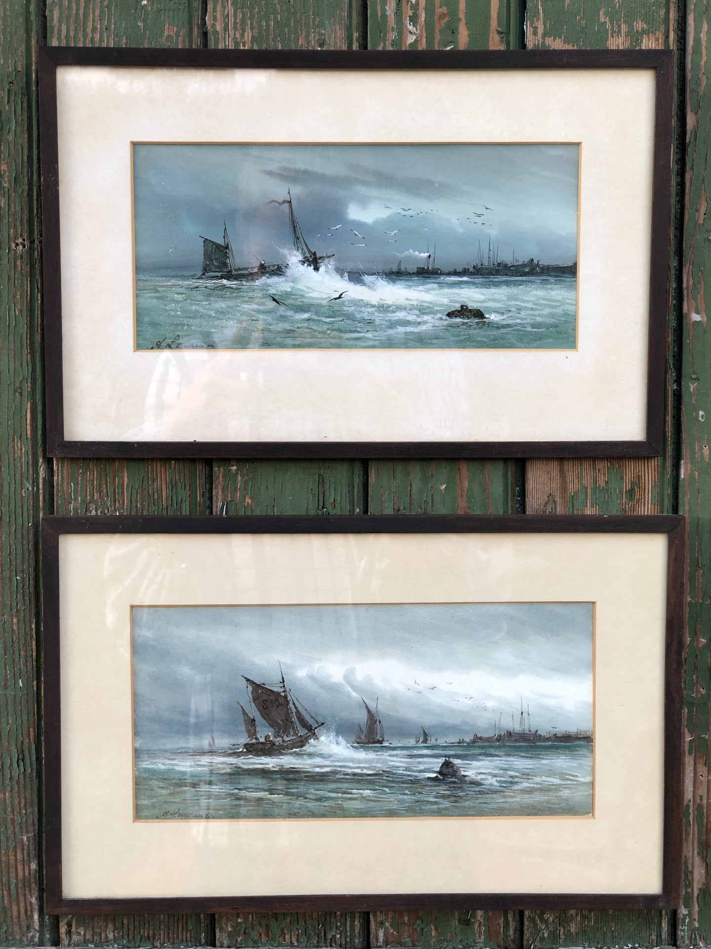 Pair Of Nautical Sailing Prints