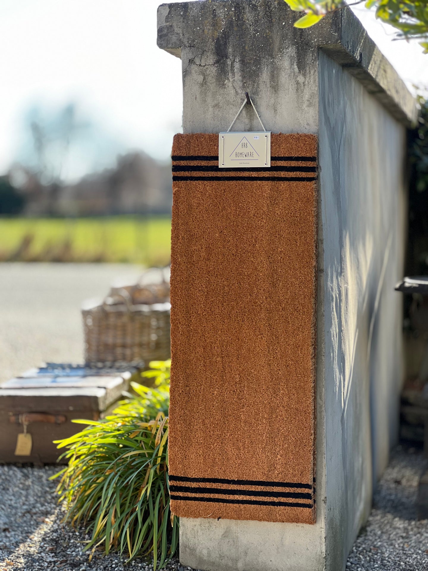 Stripe Coir Doormat