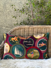 Load image into Gallery viewer, Mulberry Sporting Life Velvet Cushion
