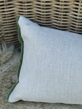 Load image into Gallery viewer, Schumacher Pointer Hounds Sky Cushion - Green Velvet
