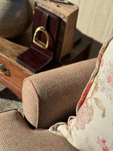 Load image into Gallery viewer, Tweed Mulberry Wood Armchair
