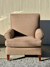 Load image into Gallery viewer, Tweed Mulberry Wood Armchair
