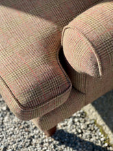 Load image into Gallery viewer, Tweed Mulberry Wood Armchair
