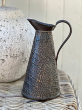 Load image into Gallery viewer, Vintage Copper Crocodile Jug by Joesph Sankey &amp; Son c.1900 - Large
