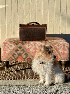 Linwood Kilim Ottoman