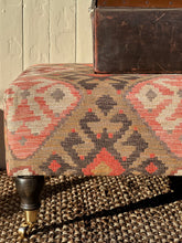 Load image into Gallery viewer, Linwood Kilim Ottoman
