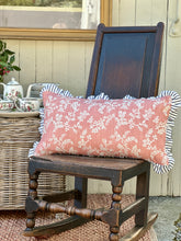 Load image into Gallery viewer, Andrew Martin Vine Coral Ruffle Cushion
