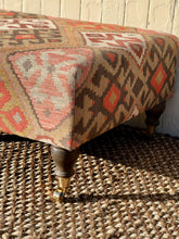 Load image into Gallery viewer, Linwood Kilim Ottoman
