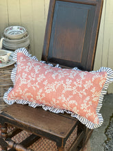 Load image into Gallery viewer, Andrew Martin Vine Coral Ruffle Cushion
