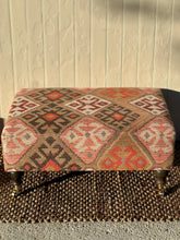 Load image into Gallery viewer, Linwood Kilim Ottoman
