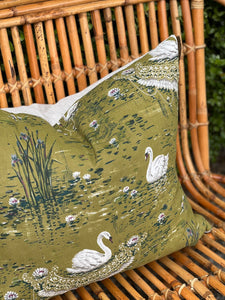 Bianca Lorenne Swan Cushion