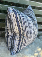 Load image into Gallery viewer, Indigo Watercolour Cushion
