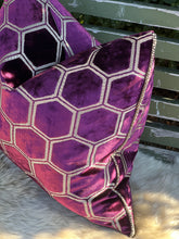 Load image into Gallery viewer, Designers Guild Manipur Damson Cushion
