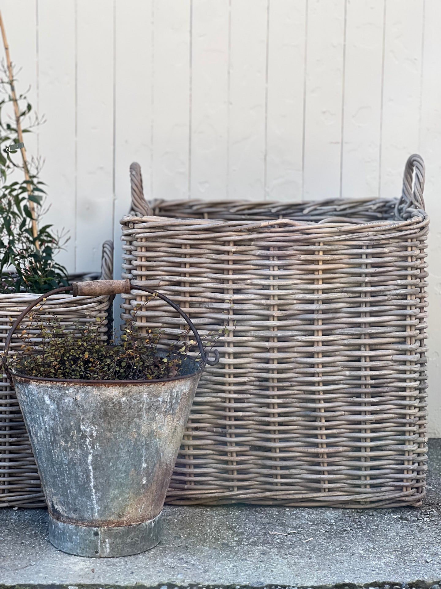 Large Square Unlined Basket