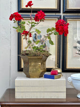 Load image into Gallery viewer, Vintage Brass Planter

