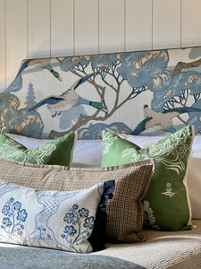 Mulberry Flying Duck Queen Headboard