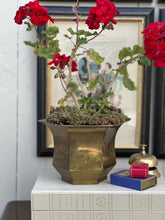 Load image into Gallery viewer, Vintage Brass Planter
