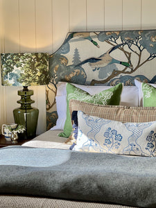 Mulberry Flying Duck Queen Headboard
