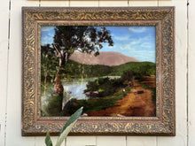 Load image into Gallery viewer, Vintage Gilt Framed Foil Art - Set of Two
