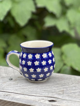 Load image into Gallery viewer, Large Polishware Round Mug &#39;Flowers&#39;
