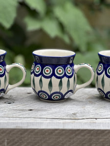 Small Polishware Round Mug 'Leaf'