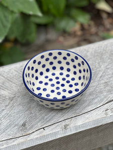 Polishware Small Round Bowl 'Spotty'