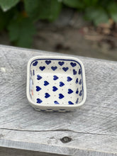 Load image into Gallery viewer, Polishware Small Square Dish &#39;Hearts&#39;
