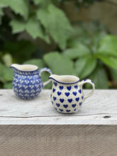 Load image into Gallery viewer, Small Polishware Creamer &#39;Hearts&#39;
