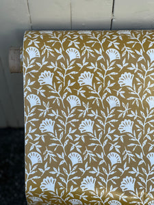 Melby Ochre Oilcloth