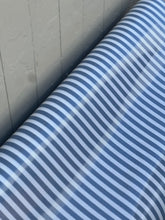 Load image into Gallery viewer, Stripe Chambray Oilcloth
