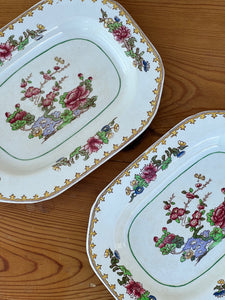 Vintage Copeland Spode Indian Tree Octagonal Dish
