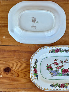 Vintage Copeland Spode Indian Tree Octagonal Dish