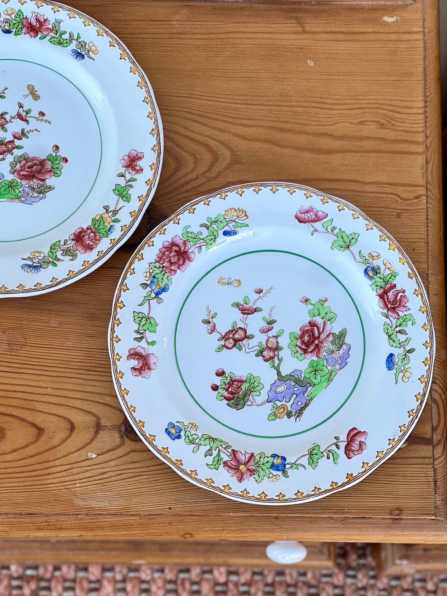 Vintage Copeland Spode Indian Tree Side Plate