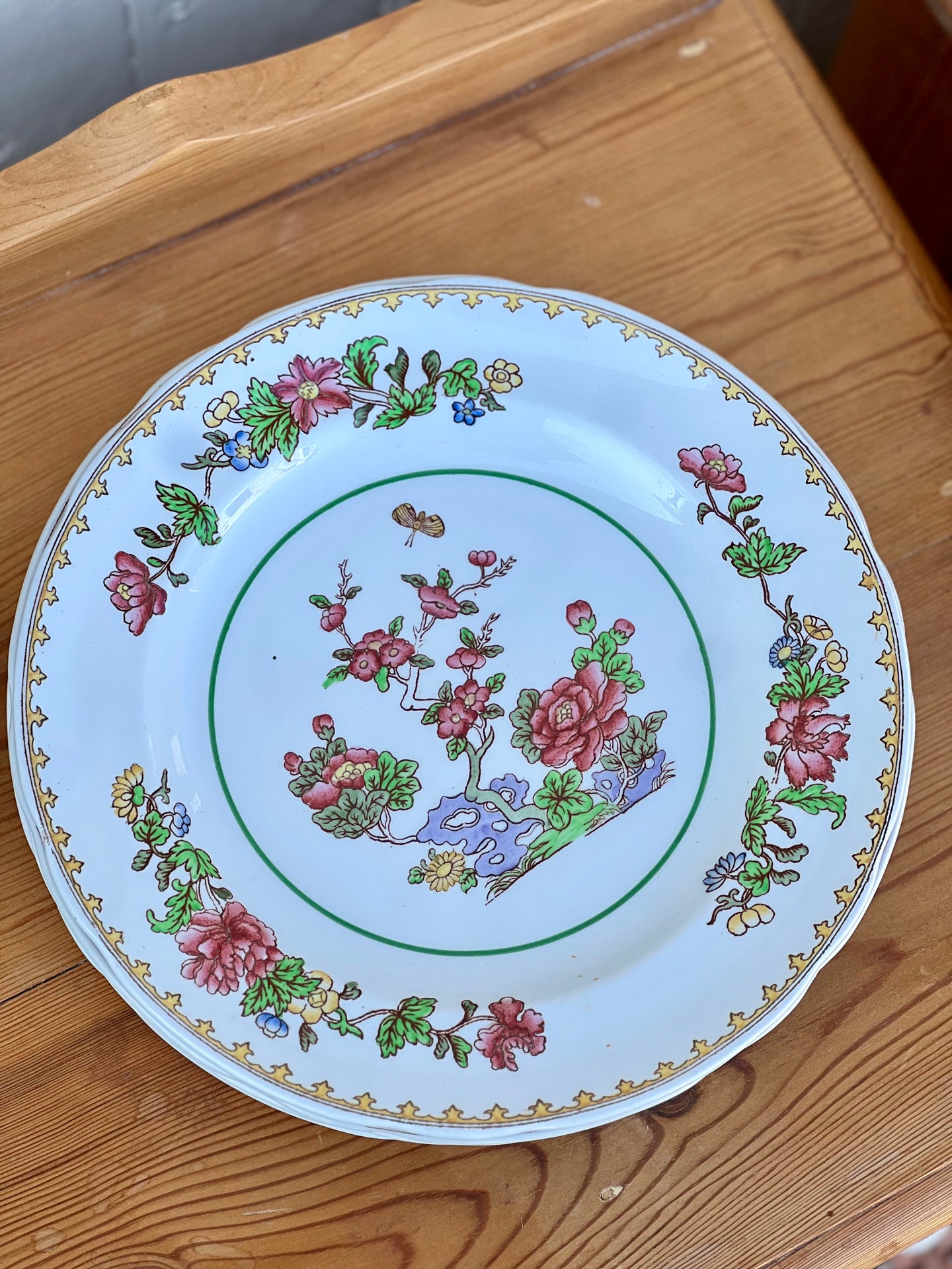 Vintage Copeland Spode Indian Tree Lunch Plate