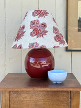 Load image into Gallery viewer, GP &amp; J Baker Poppy Paisley Lamp Shade
