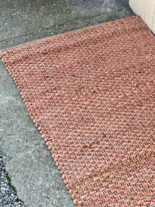 Blush Jute Double Doormat