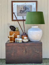 Load image into Gallery viewer, Lux Velvet Forest Green Lamp Shade
