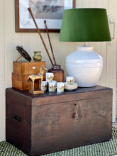 Load image into Gallery viewer, Vintage Wooden Trunk
