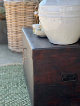 Load image into Gallery viewer, Vintage Wooden Trunk
