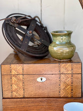 Load image into Gallery viewer, Small Olive Studio Pottery Vase
