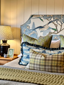 Mulberry Flying Duck Queen Headboard