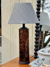 Load image into Gallery viewer, Ebony Ticking Lamp Shade
