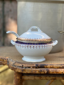 Wedgewood Tureen & Spoon